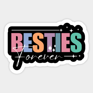 Best Friends - besties forever Sticker